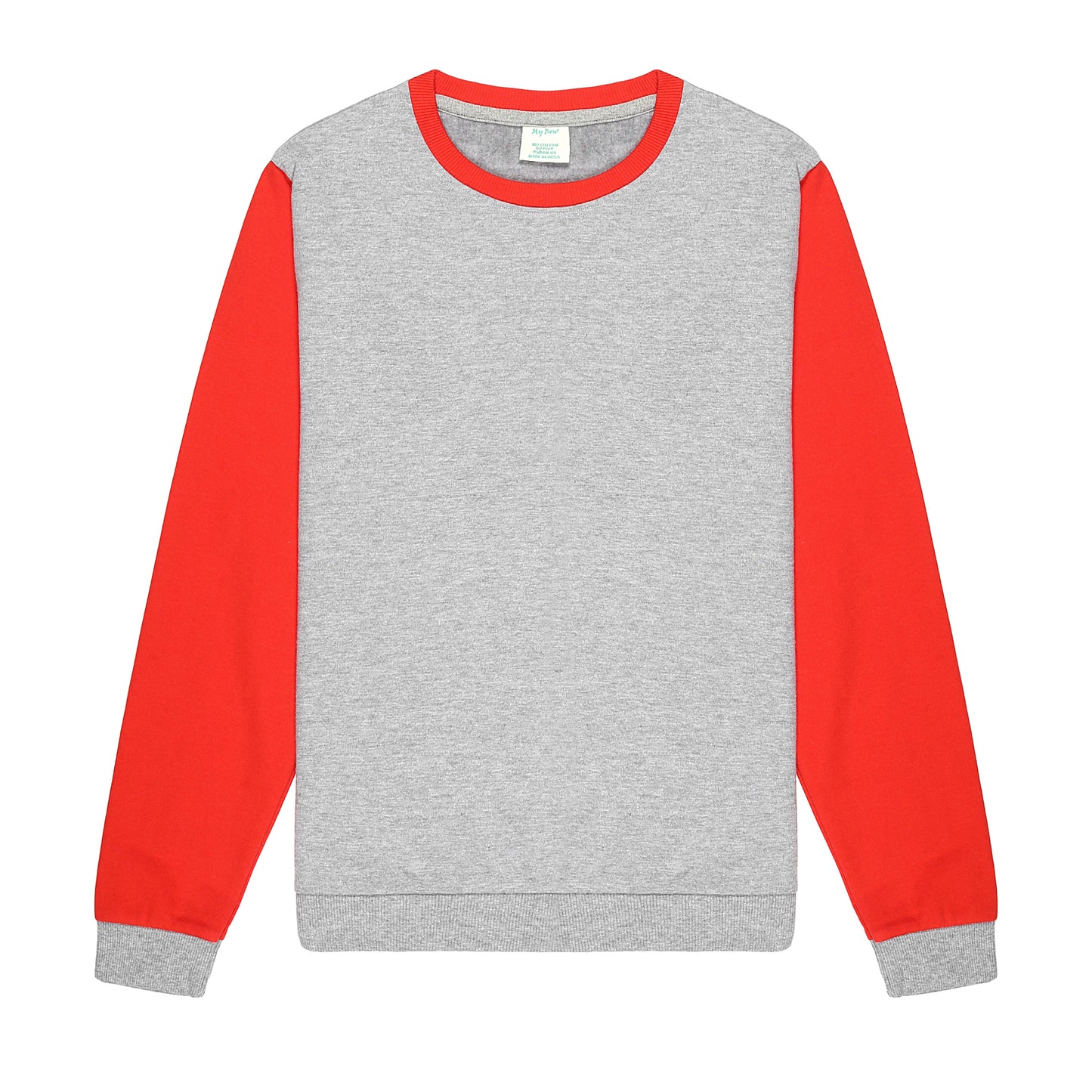 My Bow Unisex Soft Brushed Fleece Casual Basic Pullover Crew Neck Sweatshirt for Boys and Girls (4 to 14 Years)