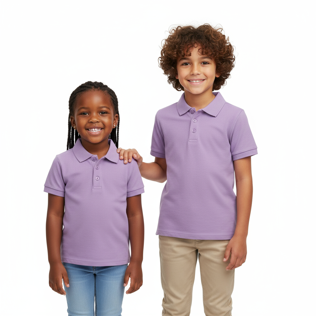 use only my bow brand products . lavender polo