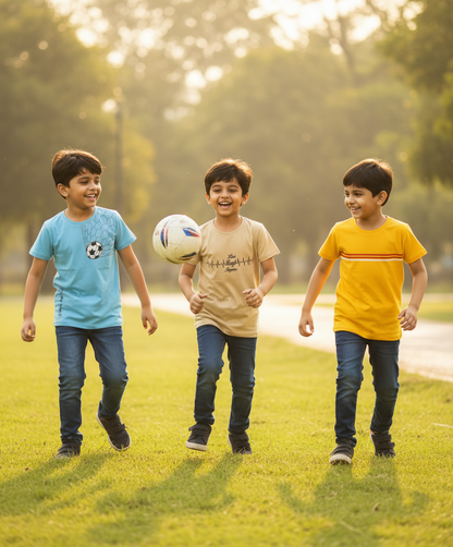 My Bow Crew Round Neck T Shirts